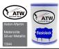 Preview: Aston-Martin, Meterorite Silver Metallic, 1344: 500ml Lackdose, von ATW Autoteile West.